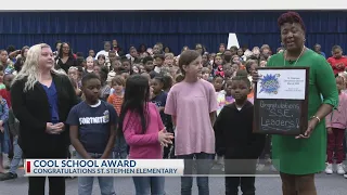 St. Stephen Elementary earns News 2 Cool School award