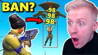 ICH mache etwas VERBOTENES in FORTNITE ! [BAN?]