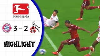 fc bayern münchen [3-2] 1. fc köln |bundesliga highlights|