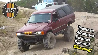 Texas Toyotas Go Off-Roading Pt. 2! // 4Runner, Tacoma, Pickup