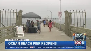 Ocean Beach Pier Reopens
