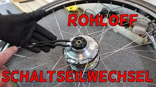 Schaltseilwechsel Rohloff Nabe