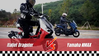 Italjet Dragster Vs NMAX