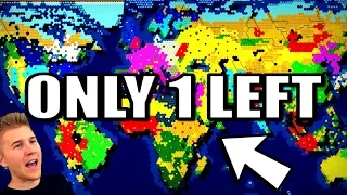All 44 Nations Battle for Earth Until 1 Left! (Civilization Battle Royale)