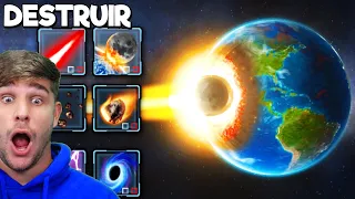 ESCOLHA COMO VOCÊ QUER DESTRUIR O PLANETA TERRA! - Solar Smash