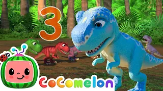 Count to Ten! Ten Little Dinos | CoComelon Furry Friends | Animals for Kids