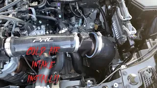 Installing PRL cold air intake on the 11th gen civic Si!