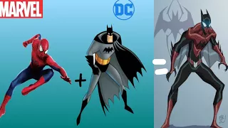 Marvel and DC fusion characters
