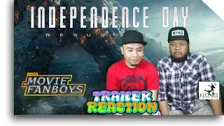 Independence Day Resurgence (2016) Official Trailer Reaction (Movie Fanboys)