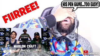 HE ANOTHER WALKING GEM!!! Marlon Craft Bars On I-95 Freestyle (REACTION)