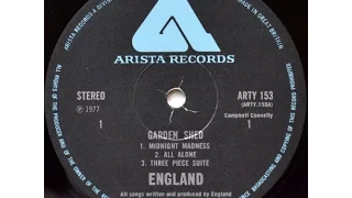 England - Garden Shed (Side 2) Very Rare 1977 UK Prog Rock LP £180