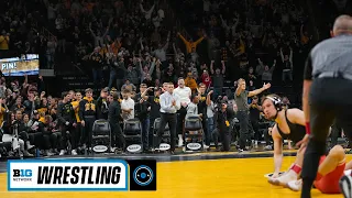 Select Matches: Nebraska at Iowa | Big Ten Wrestling | Jan. 20, 2023