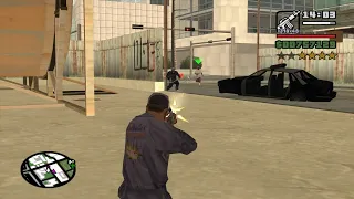 4 Star Wanted Level - Doberman - GTA San Andreas - Sweet part 2, mission 1