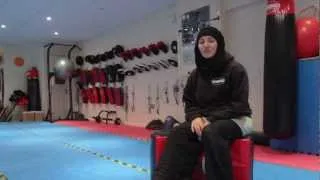 Celebrating Muslim Contribution to Sport, Khadijah Safari - Black Belt in Muay Thai and Kickboxing