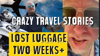 TRAVEL NIGHTMARE | 1000's LOST BAGS—My AirTag Baggage—Two Weeks Waiting | Around The World Ep 130