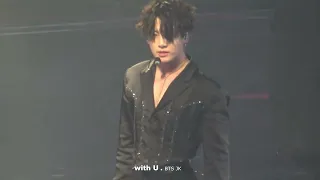 20220415 PTD ON STAGE in LV -피땀눈물 + Fake Love  방탄소년단 정국 직캠 BTS JUNGKOOK Focus[4K]