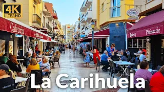 Walking Tour of La Carihuela Center, Spain, April Update 2023 (4K Ultra HD, 60fps)