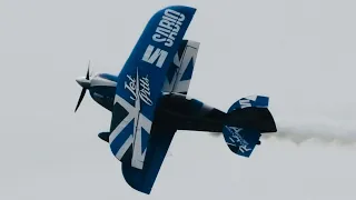 Rich Goodwin Jet Pitts at Wales National Airshow 2023, 4K