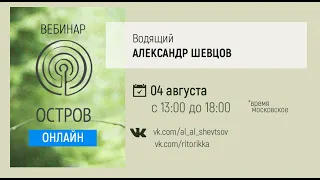 Александр Шевцов. Выборы и решения. Вебинар: "Остров Он-лайн. Поток возможностей»