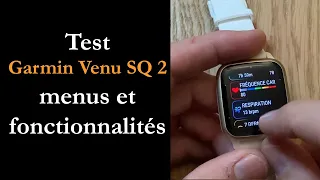 Test Venu SQ 2 : montre connectée, sport & fitness