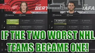 What If We Combined The TWO WORST Teams In The NHL Into One? NHL 21