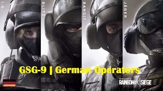 GSG-9 | German Operators | introduction video's | Tom Clancy's Rainbow Six Siege | PS4