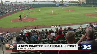 A new chapter in baseball history begins as Monarchs play ball again