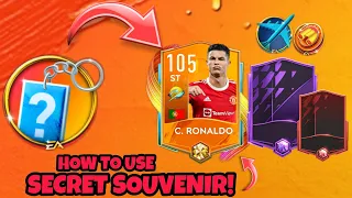 FIFA MOBILE 22 • HOW TO USE SECRET SOUVENIR ! SUMMER VACATION! SECRET SOUVENIR REWARDS!😳