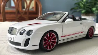 Review of Bburago Bentley Continental ISR (Scale 1/19)