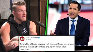 Adam Schefter's Journalistic Integrity Under Fire After Email Leak? | Pat McAfee Reacts