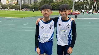 第26屆全港小學區際田徑比賽 男子乙組 100米 合一 雲天駿 14.58