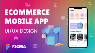 Ecommerce Mobile App UI/UX Designing in Figma