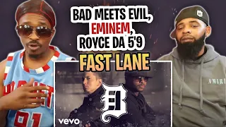 TRE-TV REACTS TO -  Bad Meets Evil - Fast Lane ft. Eminem, Royce Da 5'9