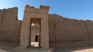 Temple of Hathor in Deir el-Medina Luxor Egypt (Valley of the artisans)