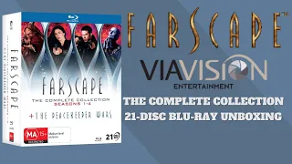 Farscape Complete Collection Seasons 1-4 + The Peacekeeper Wars (21-DISC BLU-RAY SET) - VIAVISION