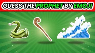 Guess The Prophet By Emoji | @IslamQuizMaster  (no music)