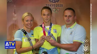 Дар'я Білодід вже в Україні: призерка привезла із собою олімпійську бронзу