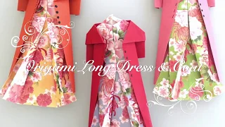 How to Fold a Cute Paper Dress and Coat