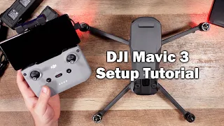 DJI Mavic 3 Tutorial Part 1 - Drone Setup and DJI Fly App