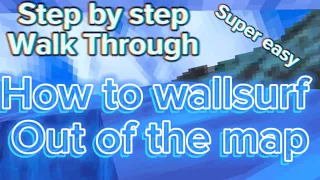 How to wall surf out of the map in Gorilla tag | Step by Step tutorial