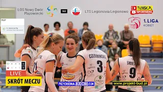 tv.nsk.pl [skrót meczu] LOS Nowy Dwór Maz. - LTS Legionovia Legionowo 3:0 2022-10-01 g. 17:00