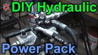 DIY Portable Hydraulic Power Pack