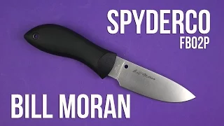 Распаковка Spyderco Bill Moran FB02Р