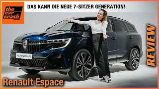Renault Espace im Test (2023) Das kann die NEUE 7-Sitzer Generation! Review | Weltpremiere | Motoren