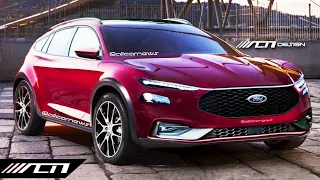 I Imagine the New Ford Fusion Active Wagon!! - Can it battle the Outback?