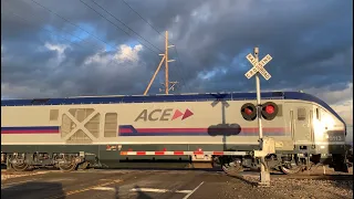 Altamont Corridor Express 3306 #04 North - E. Louise Avenue Railroad Crossing, Lathrop CA