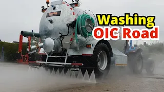 Finally Wash Sand from OIC Road in The Gambia