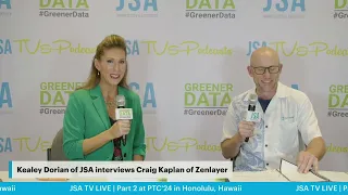 Zenlayer Interviewed by JSA TV at PTC 2024