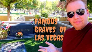 Famous Celebrity Gravesites in Las Vegas | Halloween 2021