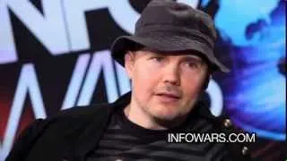 Billy Corgan of The Smashing Pumpkins interviewed by Alex Jones from Infowars